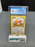 CGC Graded 1999 Pokemon Fossil 1st Edition #62 SPEAROW Trading Card - MINT 9