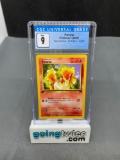 CGC Graded 2000 Pokemon Team Rocket 1st Edition #64 PONYTA Trading Card - MINT 9