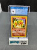 CGC Graded 2000 Pokemon Team Rocket 1st Edition #64 PONYTA Trading Card - MINT 9