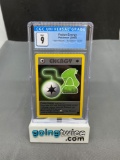 CGC Graded 2000 Pokemon Team Rocket 1st Edition #83 POTION ENERGY Trading Card - MINT 9
