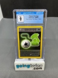 CGC Graded 2000 Pokemon Team Rocket 1st Edition #83 POTION ENERGY Trading Card - MINT 9