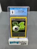 CGC Graded 2000 Pokemon Team Rocket 1st Edition #83 POTION ENERGY Trading Card - MINT 9