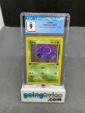 CGC Graded 2000 Pokemon Team Rocket 1st Edition #70 ZUBAT Trading Card - MINT 9