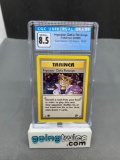 CGC Graded 2000 Pokemon Team Rocket 1st Edition #76 IMPOSTER OAK'S REVENGE Trading Card - NM-MT+ 8.5