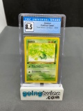 CGC Graded 2000 Pokemon Team Rocket 1st Edition #63 ODDISH Trading Card - NM-MT+ 8.5