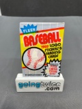 Factory Sealed 1989 FLEER BASEBALL Vintage 15 Card Trading Card Pack - Griffey RC? Ripken Error?