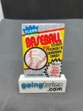 Factory Sealed 1989 FLEER BASEBALL Vintage 15 Card Trading Card Pack - Griffey RC? Ripken Error?