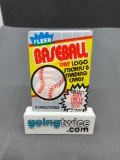 Factory Sealed 1989 FLEER BASEBALL Vintage 15 Card Trading Card Pack - Griffey RC? Ripken Error?