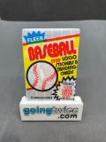 Factory Sealed 1989 FLEER BASEBALL Vintage 15 Card Trading Card Pack - Griffey RC? Ripken Error?