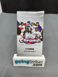 Factory Sealed 2020 TOPPS UPDATE SERIES Baseball 4 Card Trading Card Pack