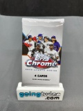 Factory Sealed 2020 TOPPS UPDATE SERIES Baseball 4 Card Trading Card Pack