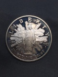 1989 United States LIBERTY PROOF Silver Dollar - 90% Silver Coin from Estate