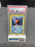 PSA Graded 1999 Pokemon Base Set 1st Edition Shadowless #64 STARMIE Trading Card - MINT 9