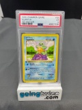 PSA Graded 1999 Pokemon Base Set 1st Edition Shadowless #63 SQUIRTLE Trading Card - EX 5
