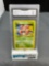 GMA Graded 1999 Pokemon Jungle Unlimited #59 PARAS Trading Card - MINT 9