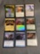 9 Card Lot of Magic the Gathering GOLD SYMBOL Rares and Foil Trading Cards from Binder Collection