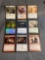 9 Card Lot of Magic the Gathering GOLD SYMBOL Rares and Foil Trading Cards from Binder Collection