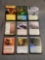 9 Card Lot of Magic the Gathering GOLD SYMBOL Rares and Foil Trading Cards from Binder Collection