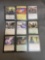 9 Card Lot of Magic the Gathering GOLD SYMBOL Rares and Foil Trading Cards from Binder Collection