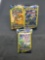 Lot of 3 Factory Sealed Pokemon UNBROKEN BONDS 3 Card Booster Packs from Retail Box Break