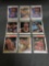 9 Card Lot of 1987-88 Fleer Basketball Cards Vintage from Huge Collection