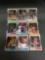 9 Card Lot of 1988-89 Fleer Basketball Cards Vintage from Huge Collection