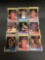 9 Card Lot of 1988-89 Fleer Basketball Cards Vintage from Huge Collection