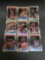 9 Card Lot of 1988-89 Fleer Basketball Cards Vintage from Huge Collection