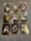 9 Card Lot of FOOTBALL ROOKIE CARDS - Mostly Newer Sets - STARS & FUTURE STARS!!