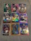 9 Card Lot of REFRACTORS and PRIZMS from Huge Collection - STARS, ROOKIES & MORE!