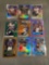 9 Card Lot of REFRACTORS and PRIZMS from Huge Collection - STARS, ROOKIES & MORE!