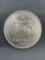 1976 France 50 Francs Silver Foreign World Coin - 90% Silver Coin - 0.8681 Ounces Actual Silver