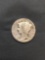 1918-S United States Mercury Silver Dime - 90% Silver Coin from Estate