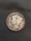 1924 United States Mercury Silver Dime - 90% Silver Coin from Estate