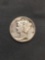 1925-S United States Mercury Silver Dime - 90% Silver Coin from Estate