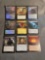 9 Card Lot of Magic the Gathering GOLD SYMBOL Rares and Foil Trading Cards from Binder Collection