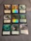 9 Card Lot of Magic the Gathering GOLD SYMBOL Rares and Foil Trading Cards from Binder Collection