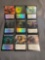 9 Card Lot of Magic the Gathering GOLD SYMBOL Rares and Foil Trading Cards from Binder Collection