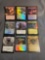 9 Card Lot of Magic the Gathering GOLD SYMBOL Rares and Foil Trading Cards from Binder Collection