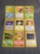 9 Card Lot of Vintage Pokemon 1ST EDITION Trading Cards from Recent Collection Find!