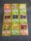 9 Card Lot of Vintage Pokemon 1ST EDITION Trading Cards from Recent Collection Find!