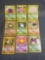 9 Card Lot of Vintage Pokemon 1ST EDITION Trading Cards from Recent Collection Find!