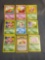 9 Card Lot of Vintage Pokemon 1ST EDITION Trading Cards from Recent Collection Find!