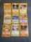 9 Card Lot of Vintage Pokemon 1ST EDITION Trading Cards from Recent Collection Find!