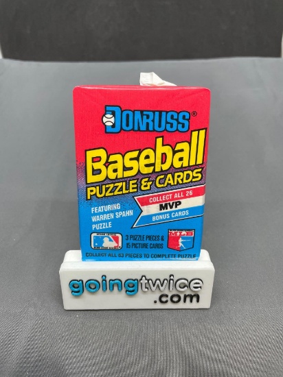 Factory Sealed 1989 DONRUSS BASEBALL 15 Card Vintage Trading Card Pack - Griffey Rookie?