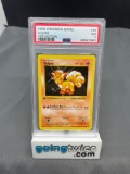 PSA Graded 1999 Pokemon Base Set 1st Edition Shadowless #68 VULPIX Trading Card - NM 7