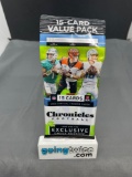 Factory Sealed 2020 Panini Chronicles Football 15 Card Retail Hanger Pack
