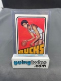 1972-73 Topps #100 KAREEM ABDUL-JABBAR Bucks Vintage Basketball Card from Estate