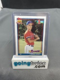 1991 Topps #333 CHIPPER JONES Braves ROOKIE Baseball Card