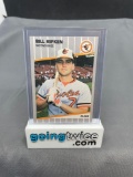 1989 Fleer #616 BILL RIPKEN Orioles Black Box ERROR Correction Baseball Card